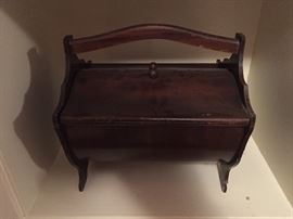 Vintage Sewing Box