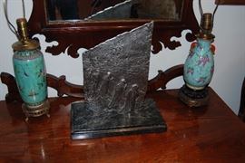 Wailing Wall Silver bronze by Salvidor Dali