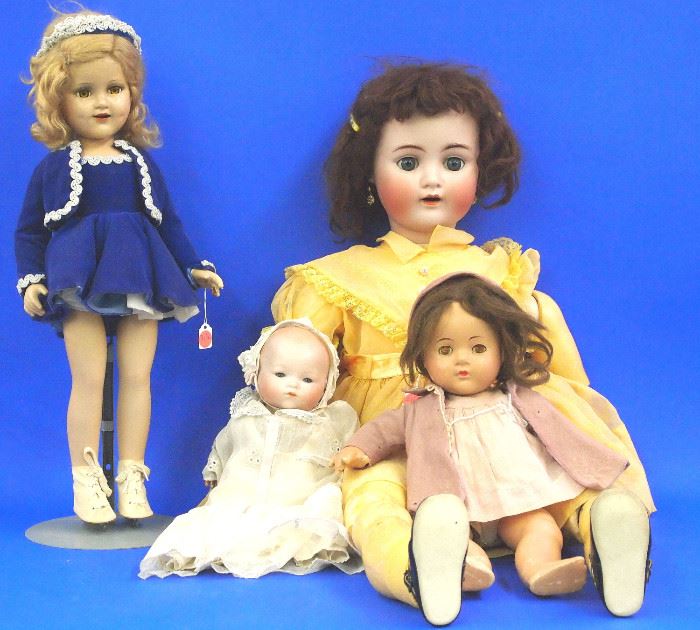 Bisque and composition dolls