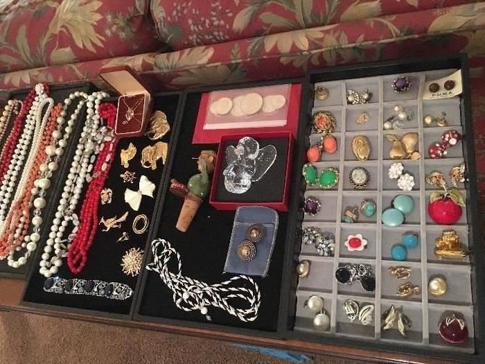 earrings, collectibles, necklaces and more