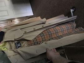 Burberry raincoat, ladies