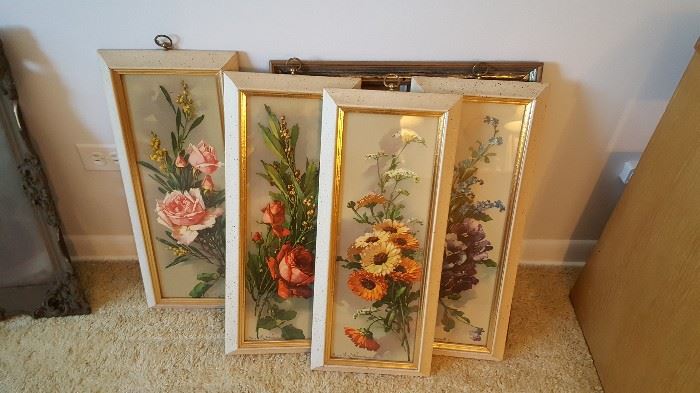 Vintage flower printss