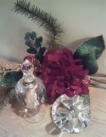 CRYSTAL PERFUME BOTTLES