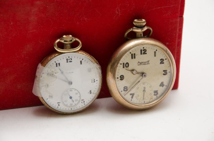  Pair of Vintage High End Pocket Watches  http://www.ctonlineauctions.com/detail.asp?id=668241