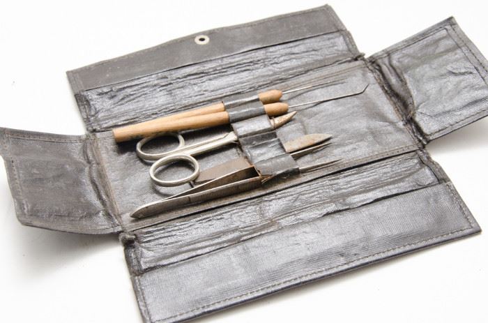  Vintage Dentistry Tools by Merit Biological Supply  http://www.ctonlineauctions.com/detail.asp?id=668250