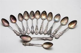  Sterling Silver Commemorative State Spoonshttp://www.ctonlineauctions.com/detail.asp?id=668277