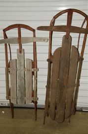  Two (2) Vintage Flying Arrow Sleds http://www.ctonlineauctions.com/detail.asp?id=668289