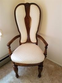1 of 2 fireside accent chairs