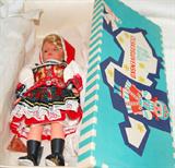 Czech doll and box in great condition