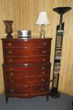 Antique mahogany tallboy