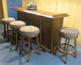 Bar and bar stools
