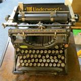 Antique Underwood typewriter