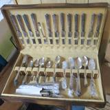 Silverware (two sets) plus on set of flatware