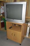 TV and TV microwave cart