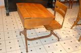 Antique school desk