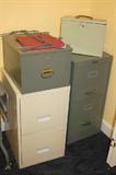 File cabinets