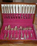 Silver plated flatware