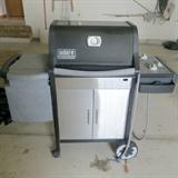 Weber gas hook-up grill