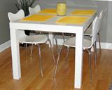 Parsons rectangular dining table (West Elm)