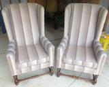 Wingback chairs