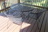 Patio table and (4) chairs