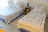 Two twin beds