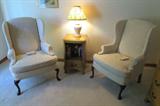 Two more wingback chairs