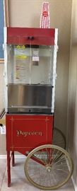 Full Size Popcorn Maker/Cart