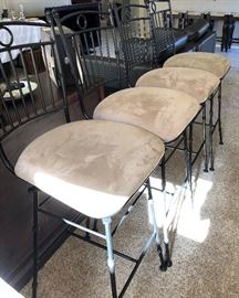 Set/4 Swivel Bar Stools