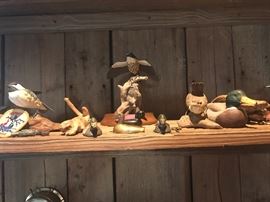 Carved Decoys