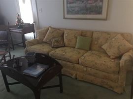 Sofa and Butlers Table