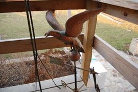 Early Copper Eagle Weathervane