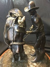 AReasonableDoubt bronze by Ted Long