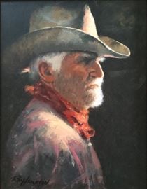 Original oil by Roy Hampton