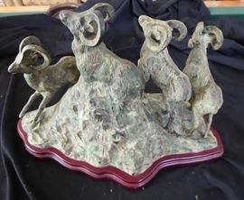 Copper Sculpture, no maker found