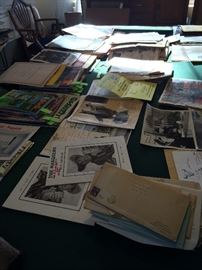 memorabilia, many autographed