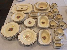 Crown Ducal set of china, made in England
