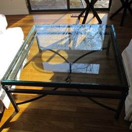 GLASS TOP TABLES