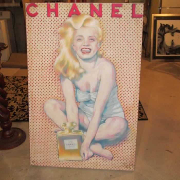 Marilyn Monroe ART COMMISSIONED BY ANNA NICHOLE SMITH - PIETRO PSAIER PARIS