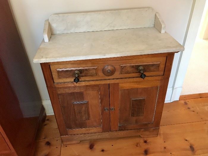 Marble Topped Commode 