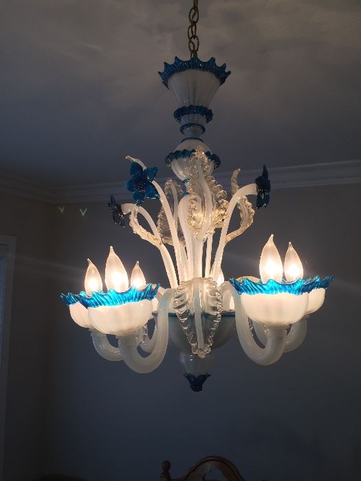 Murano glass chandelier 