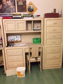 Stanley Desk w/ Chair, Chest of Drawers