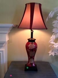 Beautiful lamp to really set the mood. Matching 2nd lamp not pictured. 