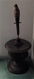 Walnut Heritage Furniture pedestal 