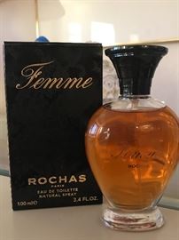 Rochas Femme Eau De Toilette Natural Spray; 3.4 ounces 