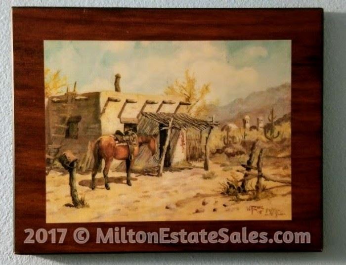 American Western Artist William T. Zivic