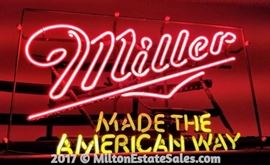 Miller Made the American Way Neon Light