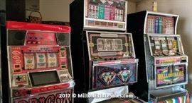 Three Slot Machines
