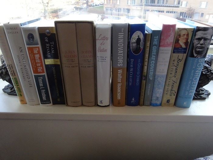 Books, books, books  - Bonhoeffer (Theologian) and many others