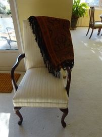 Upholstered Wooden Chair 